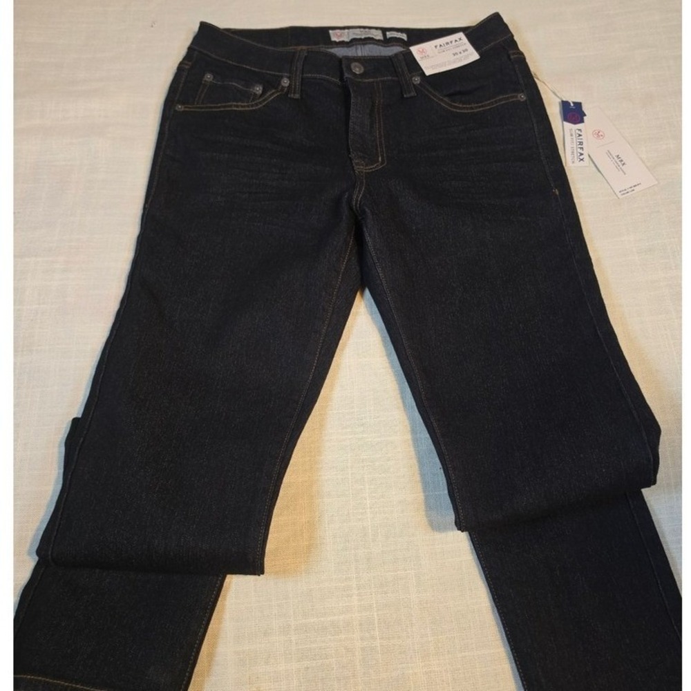 MBX Fairfax Slim Fit Stretch Jeans Mens 30x30 Indigo Lux Wash Denim 1107800P11